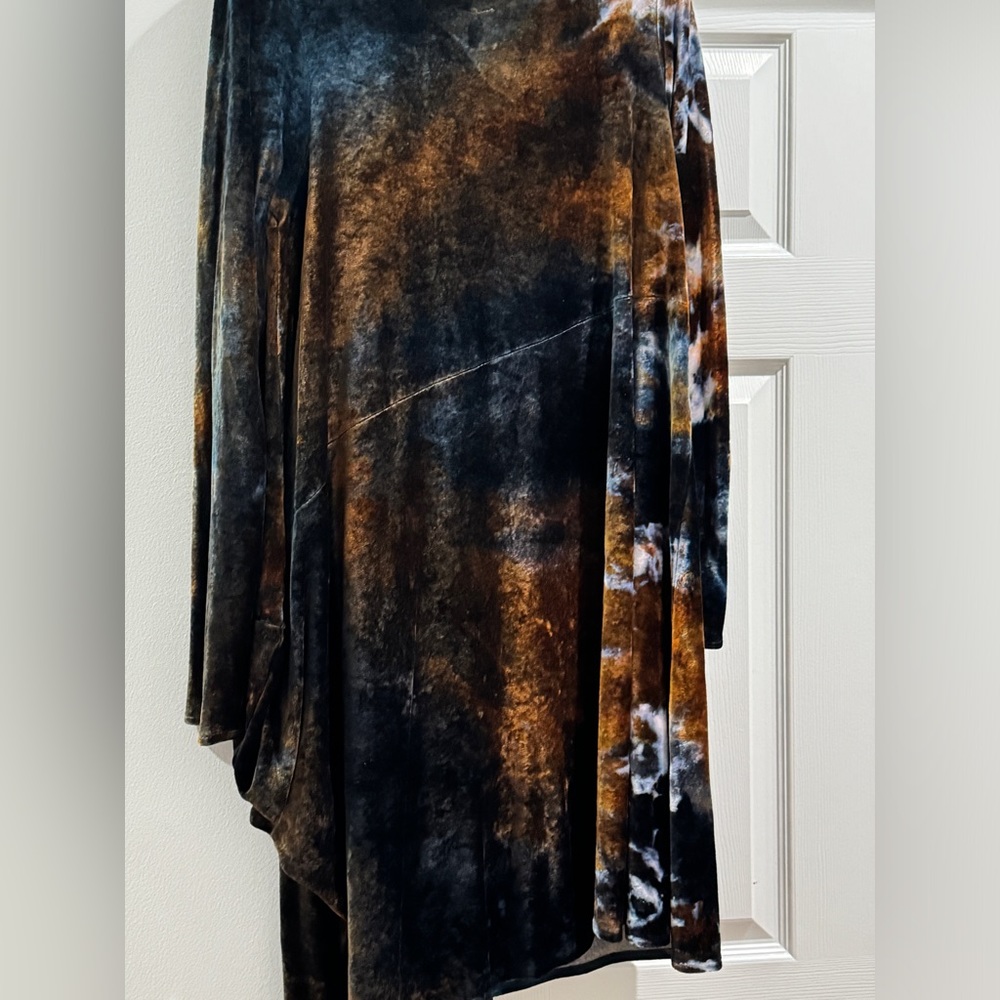 Heyne Bogut Size 4 Wearable Art Tunic Hand Dyed